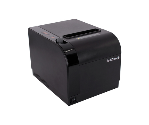 Miniatura 3 de Impresora de recibo TechZone TZBE301 Térmico, Impresora de TPV, Alámbrico, USB, RJ-11, RS-232, Negro