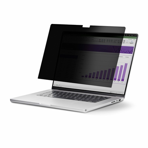Filtro privacidad StarTech.com Hasta 14.1", Anti-blue, Antideslumbrante, Privacidad, Negro, Transparente