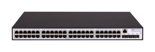 Switch Hikvision DS-3E2552-HI-48T4F Gestionado, L2+, RJ-45 48, Gigabit Ethernet (10/100/1000), Negro