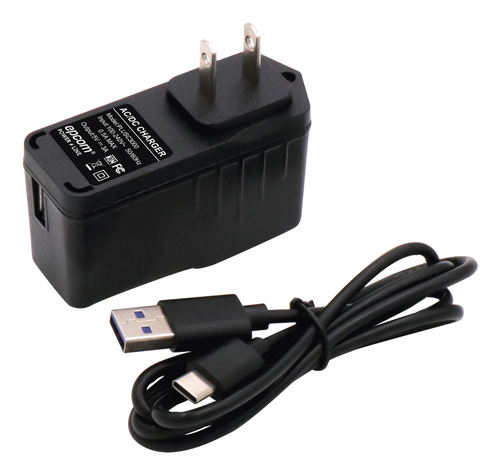 Cargador Epcom PLUSC3000 100 - 240 V, Universal, Interior, 1USB, Carga rápida, Negro