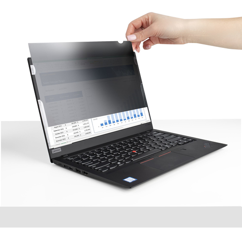 Miniatura 2 de Filtro privacidad StarTech.com Hasta 17.3", Antideslumbrante, Privacidad, Negro, Transparente