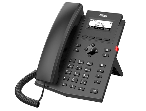Miniatura 3 de Teléfono Ip Fanvil X301P Terminal con conexión por cable, PoE, 2 líneas, Negro