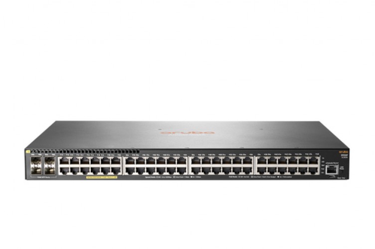 Switch HPE Aruba Networking 2930F 48G PoE+ 4SFP Switch, Energía sobre Ethernet (PoE)