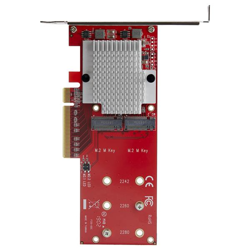 Miniatura 2 de Tarjeta StarTech.com PCIe, M.2, Rojo