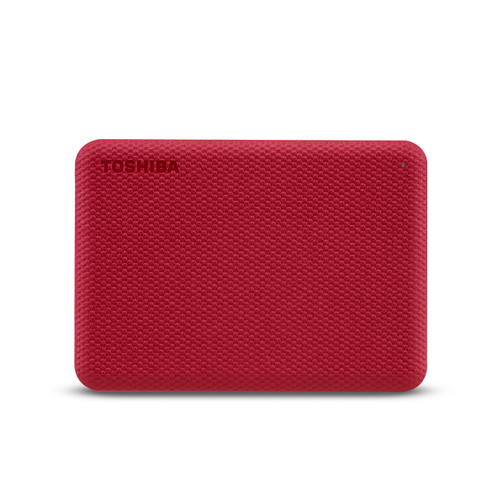 Disco duro externo Toshiba Canvio Advance 1 TB, Micro-USB B 3.2 Gen 1 (3.1 Gen 1), Rojo