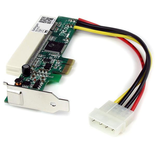 Tarjeta StarTech.com PCIe, PCI 32-bit, Rojo