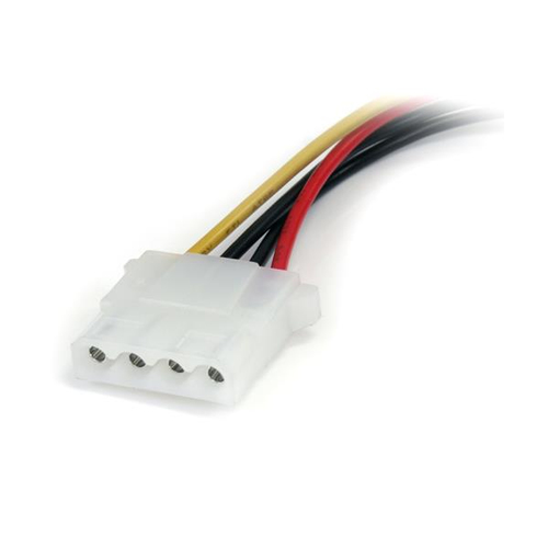 Miniatura 3 de Cable de poder StarTech.com Molex (4 puntas), SATA 15 puntas, 0.1524 m, Negro, Rojo, Amarillo