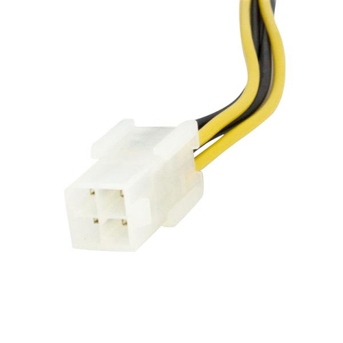 Miniatura 2 de Cable de poder StarTech.com 8-pines EPS12V, 8-pines EPS12V, 0.203 m, Amarillo