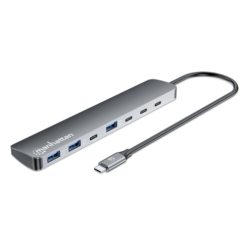 Docking Station Manhattan 181167 USB 3.2 Gen 2 (3.1 Gen 2) Type-C, HDMI 0, USB A 2, USB Tipo C 1