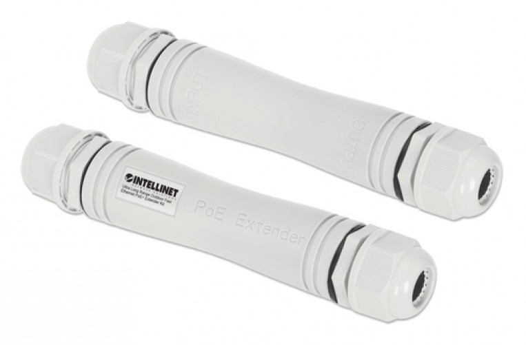 Extensor de red Intellinet 561952, Cat3, Cat4, Cat5, Cat5e, Cat6, Cat6a, 10,100 Mbit/s, Completo, IP67, 10/100, IEEE 802.3, IEEE 802.3af, IEEE 802.3at, IEEE 802.3bt, IEEE 802.3u, IEEE 802.3x