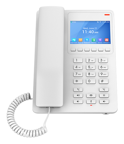 Miniatura 3 de Teléfono Ip Grandstream Networks GHP630 Terminal con conexión por cable, PoE, 2 líneas, Blanco