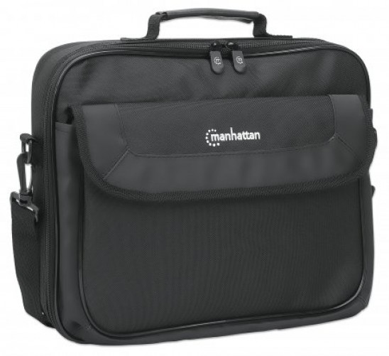 Miniatura 5 de Maletin Manhattan Maletín para laptop de 14.1" Cambridge Clamshell Bolsa lateral, Hasta 14.1", Polietileno expandido (EPE), Poliéster, Negro