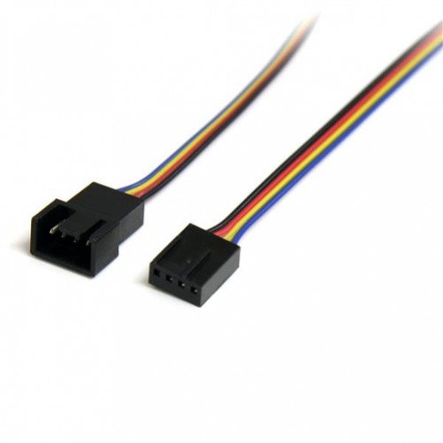 Cable de poder StarTech.com Molex (4 puntas), Molex (4 puntas), 0.305 m, Multicolor