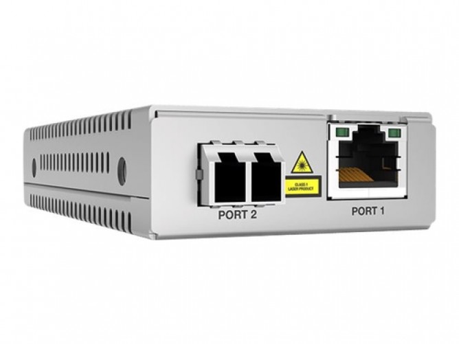 Conversor de medios Allied Telesis AT-MMC2000LX/LC-TAA-60 Gigabit Ethernet, 1000 Mbit/s, LC, 10000 m