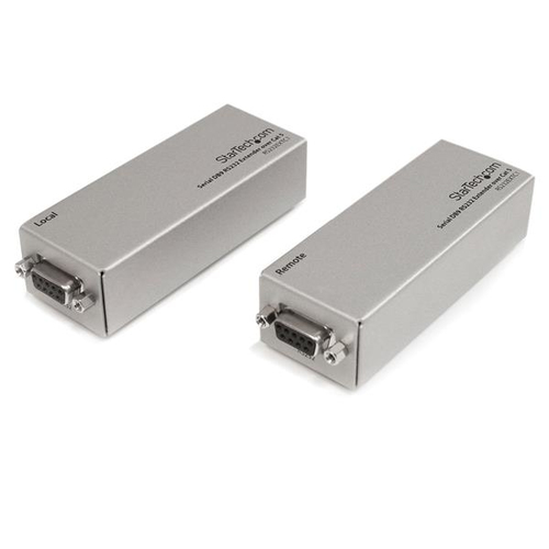 Extensor de red StarTech.com 2RJ-45, Plata