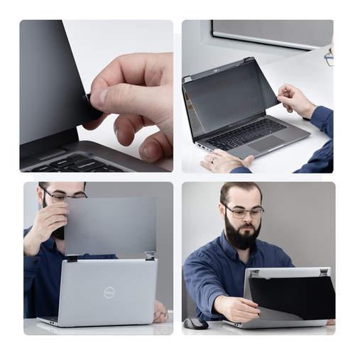 Miniatura 2 de Filtro privacidad StarTech.com Hasta 13.3", Antideslumbrante, Privacidad, Transparente
