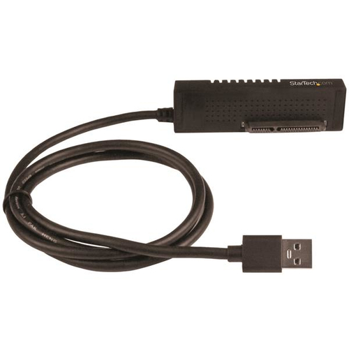 Tarjeta StarTech.com Cable SATA a USB - USB 3.1 (10Gbps) - UASP, Negro, Actividad, Corriente, CE, FCC, REACH, ASMedia - ASM1351, 12 V, 0 - 60 °C