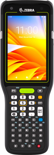 Computadoras de bolsillo Zebra MC3450 Qualcomm 4490, 2.4 GHz, 6 GB RAM, 64 GB Memoria, Expandible a 2 TB, Android Pantalla 4", Touch Si, Batería 7000 mAh, Wifi Si, Color Negro