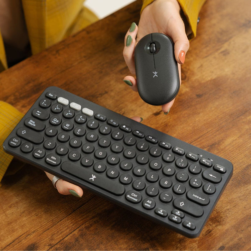 Miniatura 2 de Kit Teclado y Mouse Perfect Choice PC-201397 Interruptor de membrana, Inalámbrico, 1000 DPI, Negro