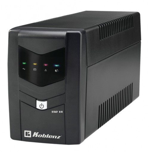 No Break Koblenz 5516 USB/R 0.55 kVA / 330 W, 320 J, 6 salidas AC, Negro