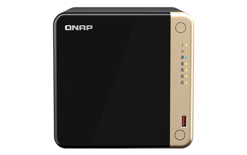 NAS QNAP TS-464 N5095, 2 GHz, 0 TB, bahías 4