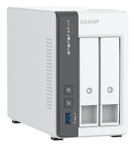 Miniatura 3 de NAS QNAP TS-216G-US Cortex-A55, 2 GHz, 0 TB, bahías 2, 2.5/3.5"