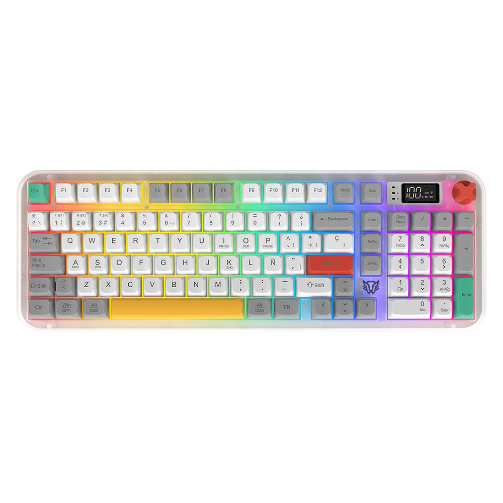 TECLADO GAMER INALAMBRICO WARST