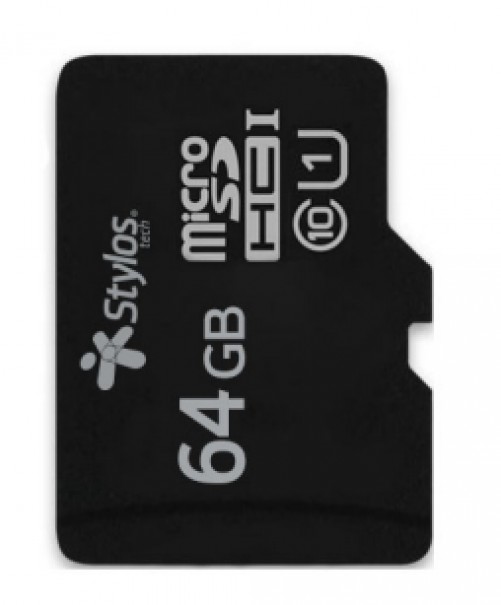 Memoria Stylos STMSDS4B 64 GB, MicroSDHC, Clase 10