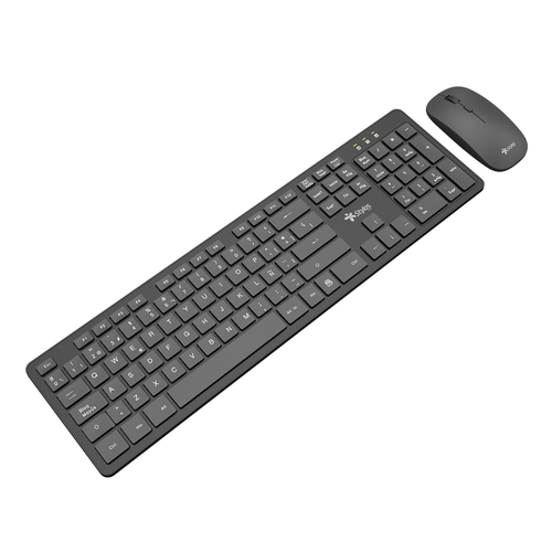 Miniatura 3 de Kit Teclado y Mouse Stylos STPKTM5B Inalámbrico, 1600 DPI, Negro