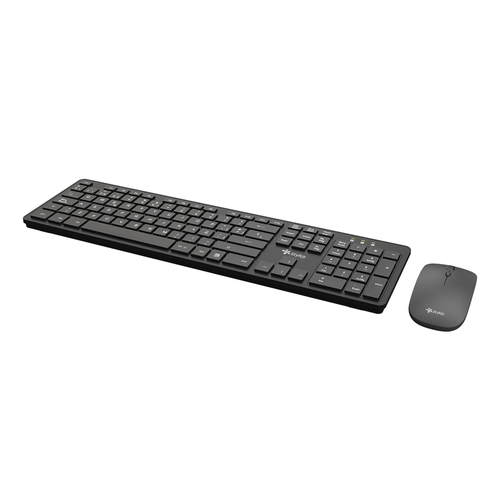 Miniatura 2 de Kit Teclado y Mouse Stylos STPKTM5B Inalámbrico, 1600 DPI, Negro