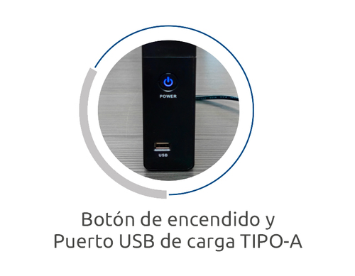 Miniatura 2 de No Break CDP LI-504 0.5 kVA / 250 W, 380 J, Entrada 140 V, 4 salidas AC, Negro