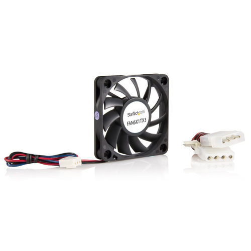 Miniatura 3 de Ventilador StarTech.com FAN6X1TX3 6 cm, 4000 RPM, Negro