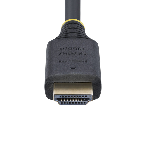 Miniatura 2 de Cable Hdmi StarTech.com HDMI2-CABLE-4K60-1M V. 2.0, Canal Ethernet, 1 m, 18 Gbit/s, Negro