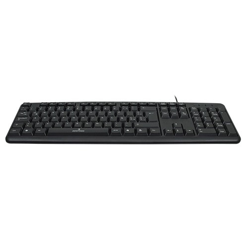 Miniatura 3 de Teclado Perfect Choice PC-201038 Inglés, Alámbrico, USB, Interruptor de membrana, Negro