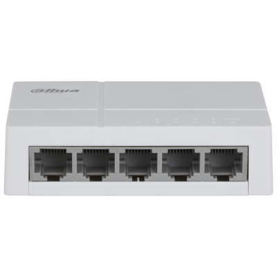 Miniatura 3 de Switch Dahua Technology PoE DH-SF1005L No administrado, RJ-45 5, Fast Ethernet (10/100), Escritorio, Gris claro