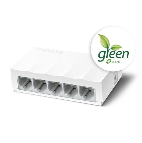 Miniatura 5 de Switch TP-Link LS1005 No administrado, RJ-45 5, Fast Ethernet (10/100), Blanco