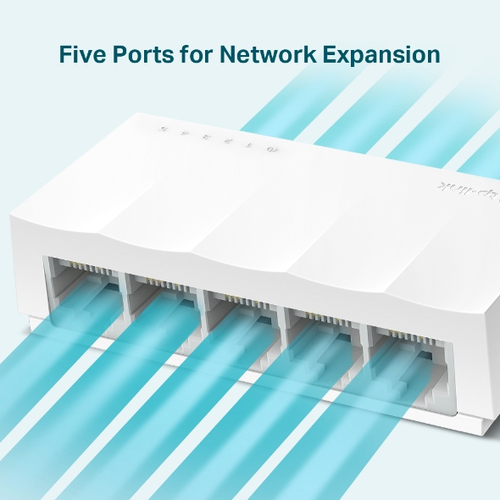 Miniatura 4 de Switch TP-Link LS1005 No administrado, RJ-45 5, Fast Ethernet (10/100), Blanco