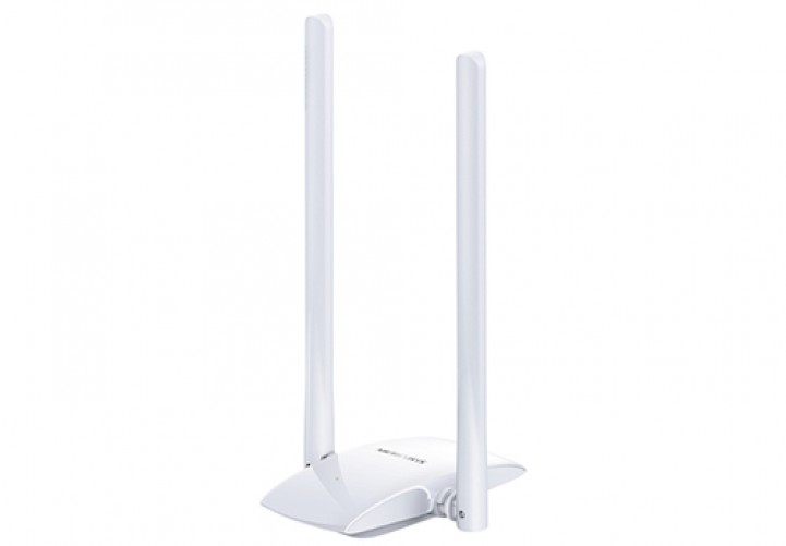 Tarjeta de red inalambrica Mercusys MW300UH USB, Wi-Fi 4 (802.11n), Blanco