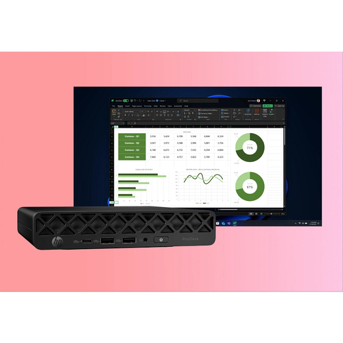 Miniatura 3 de PC HP ProDesk 4 Mini G1i Desktop AI PC Intel Core Ultra 5 235T, 8 GB, 512 GB SSD, Windows 11 Pro, Wifi
