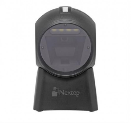 Lector de codigo de barras Nextep NE-505 Tipo de escaneo 1D/2D, Alámbrico, Interfaz USB, Color Negro