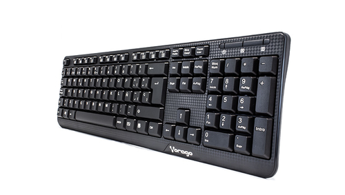 Miniatura 5 de Teclado Vorago KB-102 Español, Alámbrico, USB, Negro