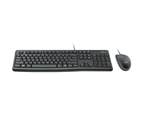 Miniatura 4 de Kit Teclado y Mouse Logitech MK120 USB, Alámbrico, 1000 DPI, Negro