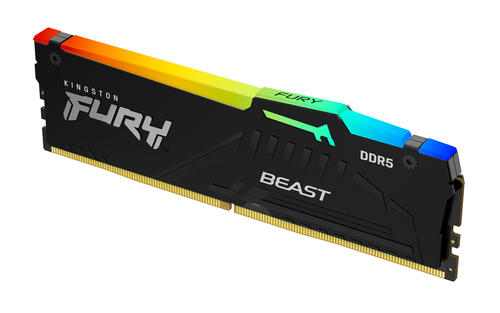 memoria ram Kingston Technology FURY Beast RGB 8GB DDR5, CL 36