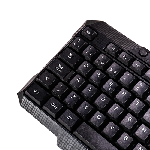 Miniatura 3 de Kit Teclado y Mouse Naceb Technology NA-618N USB, Interruptor de membrana, Alámbrico, 1000 DPI, Negro