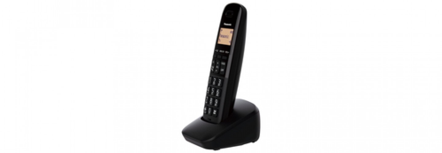 Teléfono Panasonic KX-TGB310MEB Terminal inalámbrico, Identificador de llamadas, Negro
