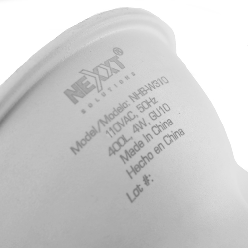 Miniatura 3 de Iluminación Inteligente Nexxt Solutions NHB-W310 Foco inteligente, Wi-Fi, Blanco