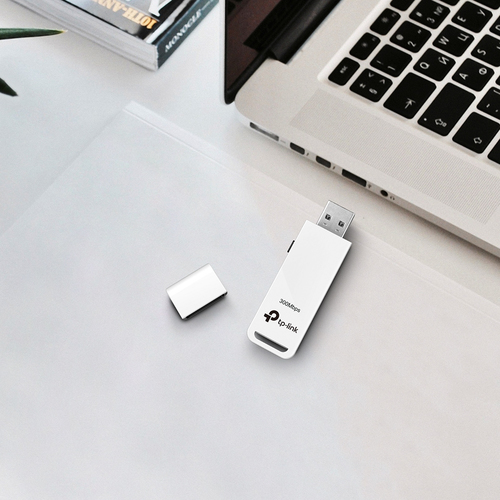 Miniatura 2 de Tarjeta de red inalambrica TP-Link TL-WN821N USB, Wi-Fi 4 (802.11n), Negro, Blanco