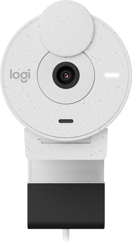 Miniatura 3 de Cámara web Logitech Brio 300 2 MP, 1920 x 1080 Pixeles, 30 fps, 720p, 1080p, Micrófono, USB, Blanco