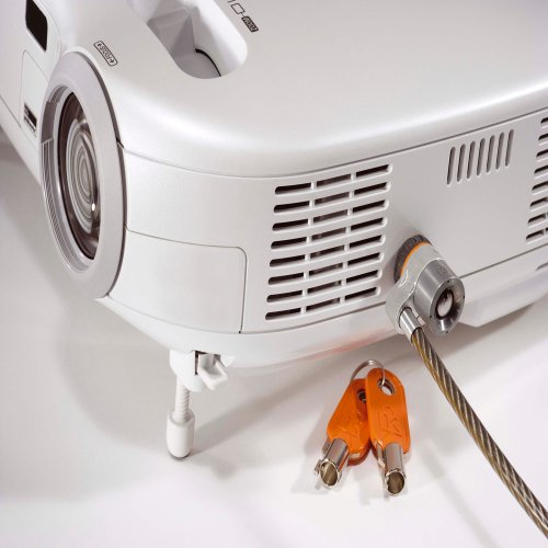 Miniatura 5 de Cable antirrobo Kensington Candado MicroSaver con juego de llave Llave, 1.8 m, Acero, Negro, Gris