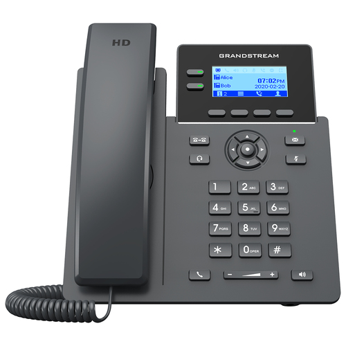 Teléfono Ip Grandstream Networks GRP2602W Terminal con conexión por cable, Negro